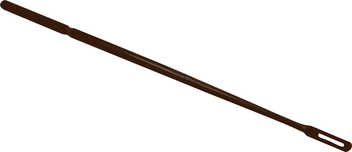 Asta in Legno Scovolino Flauto Traverso