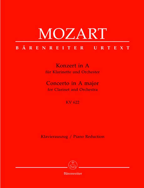 Moz W.A. - Concerto En La Majeur Kv 622 - Clarinette Piano