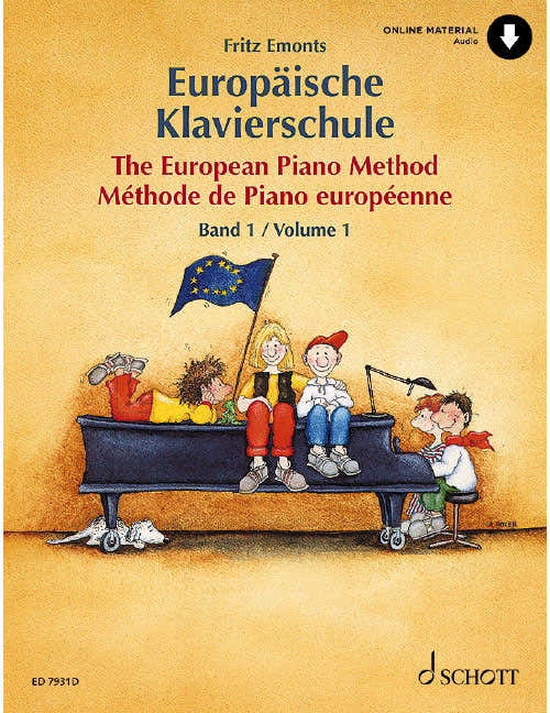 Méthode De Piano Européenne Vol. 1 - Pianoforte