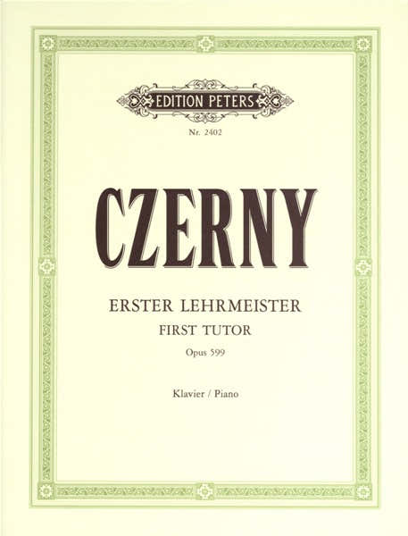 Czerny Carl - Il primo maestro Op.599 - Pianoforte