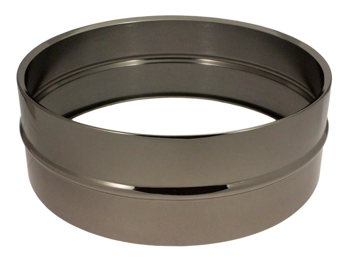 14X5 Fusto In Ottone Nichelato Nero (ottone) - Rullante