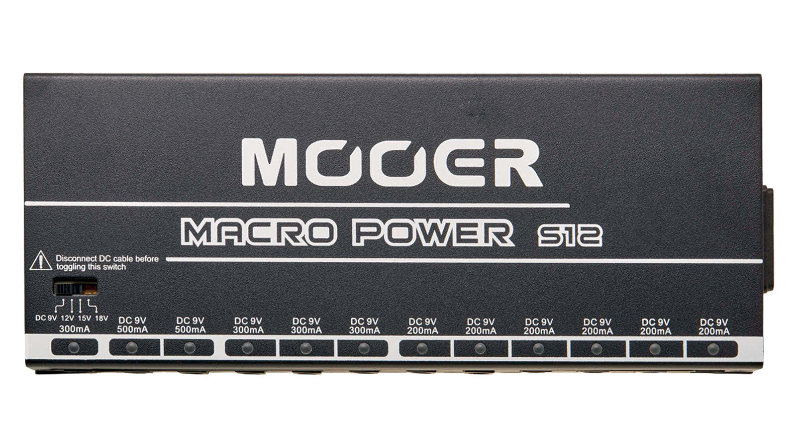 MACRO POWER S12 POWER SUPPLY 9-12-15-18V