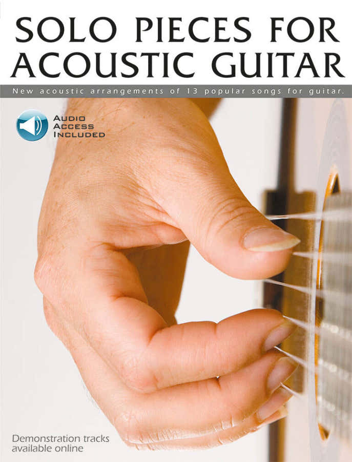 Brani solistici per chitarra acustica + Audio - Tablatura per chitarra