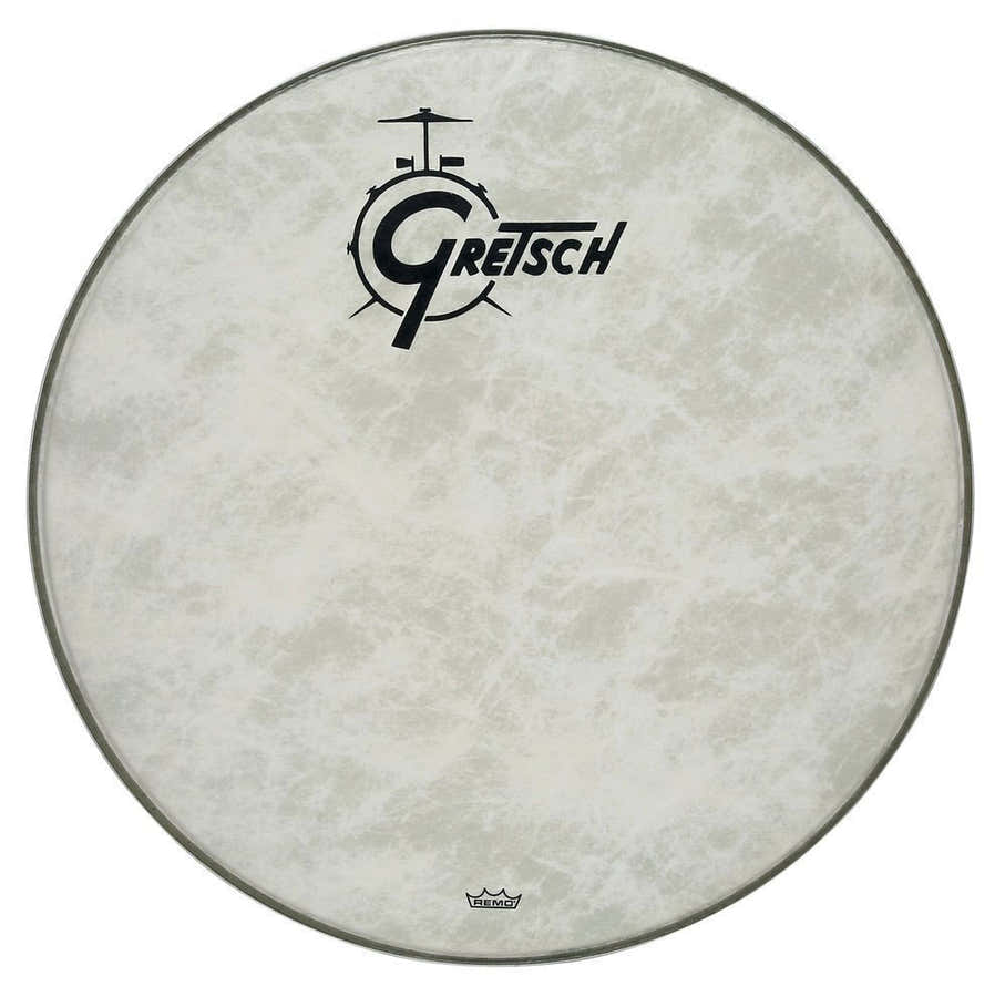 FIBERSKYN 18" LOGO GRETSCH DRUMS RISONANZA