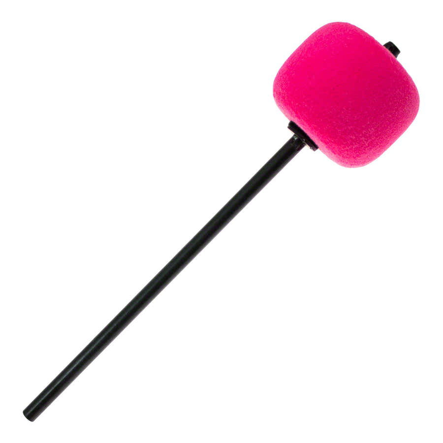 206CKPk Battente per pedale di grancassa Feltro Rosa Asta Nera