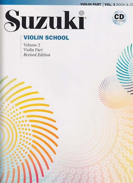Suzuki Violin School Parte di violino Vol.2 + CD Edizione riveduta