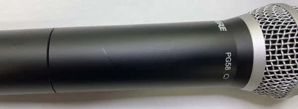 Shure BLX24E-PG58-M17 - Sistema senza fili con microfono palmare - Stock B