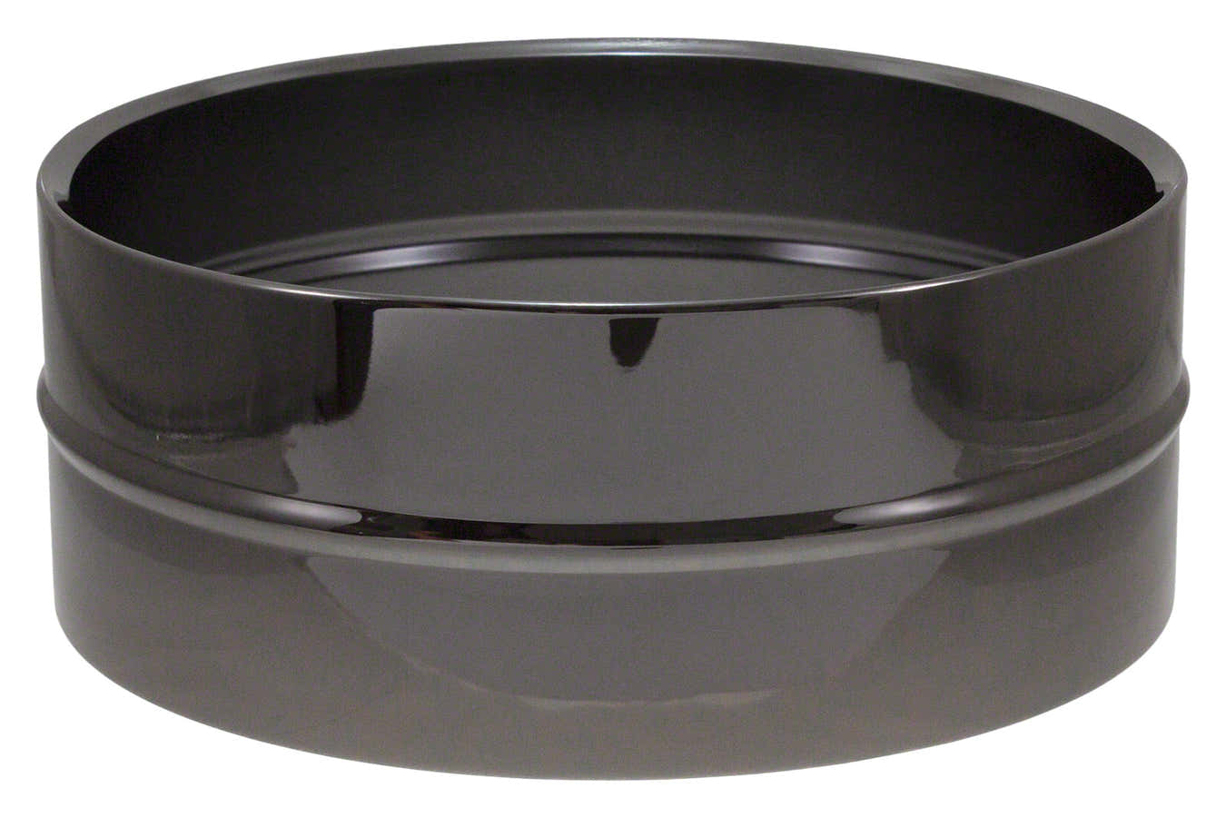 14X5.5 Fusto In Ottone Nichelato Nero (ottone)