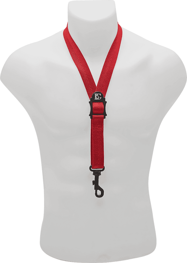 S39SH - COLLARE STANDARD ROJO (SNAP HOOK)