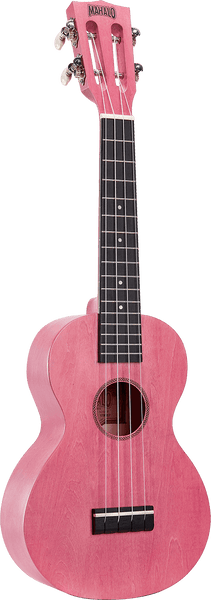 Ukulele Island Concert Coral Pink + Custodia