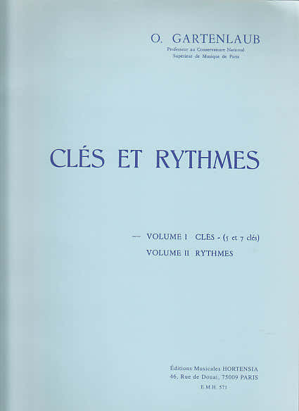 GARTENLAUB ODETTE – Chiavi e ritmi Vol. 1: 5 e 7 chiavi