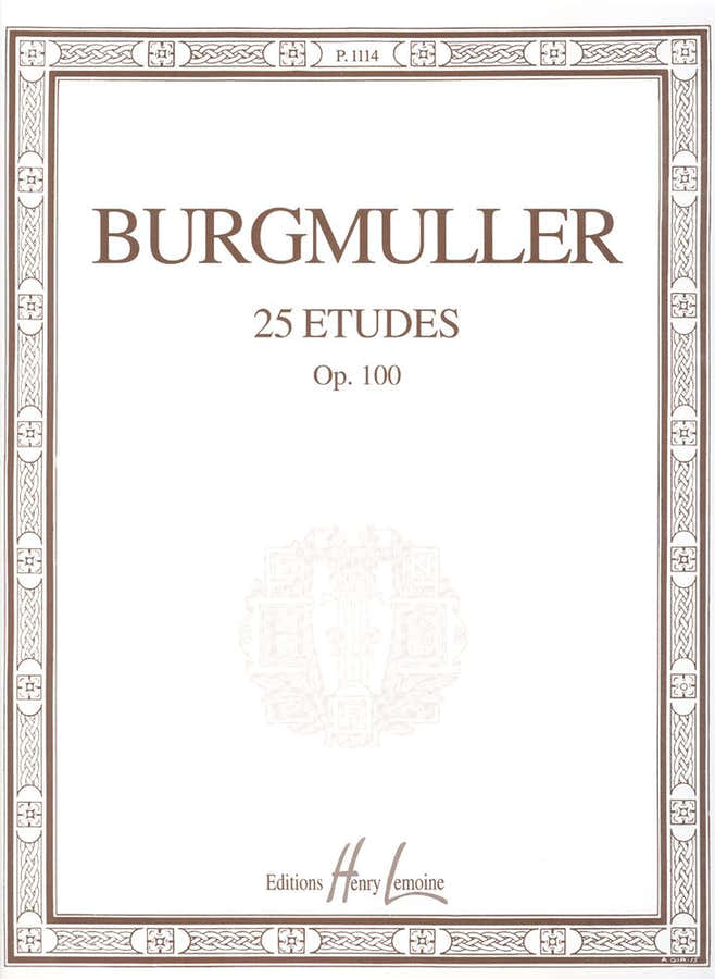 Burgmuller Friedrich - Studi Op.100 (25) - Pianoforte