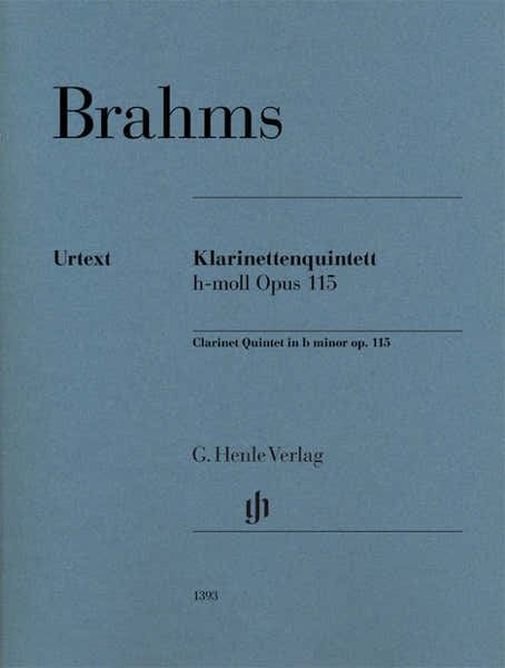 Brahms J. - Quintette Avec Clarinette Op.115 - Parties Separees