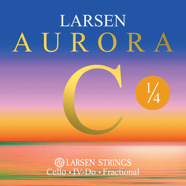 CORDE PER VIOLONCELLO LARSEN AURORA DO 1/4 MEDIUM