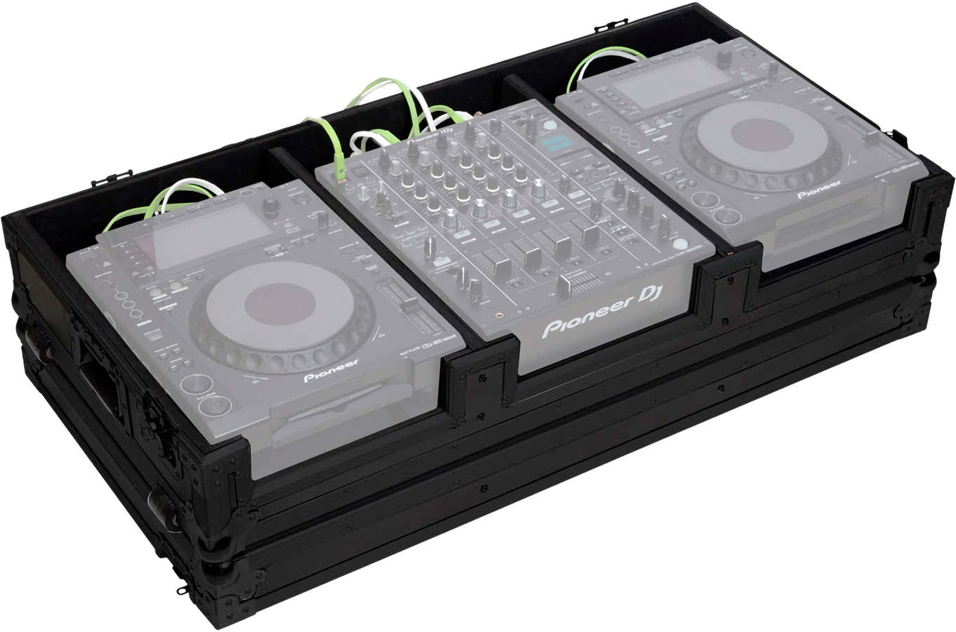 Flight Console DJ CDJ-2000NXS2 / DJM-900 Nero