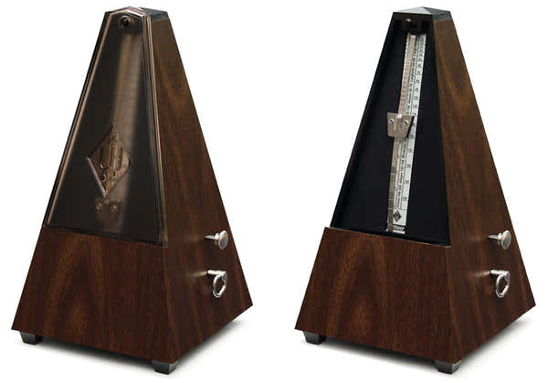 Wittner METRONOME PYRAMIDAL MAHOGANY VEIN 812K