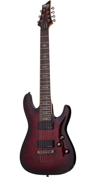 Schecter Demon 7 Rosso ciliegia