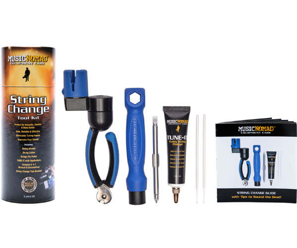 Musicnomad STRING CHANGE TOOL KIT (WINDER CUTTER TUNE-IT OCTOPUS ARM)