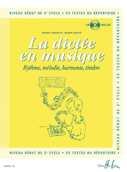Chepelov P. / Menut B. - La Dictee En Musique Vol.4 + CD - Debut Du 2eme Cycle
