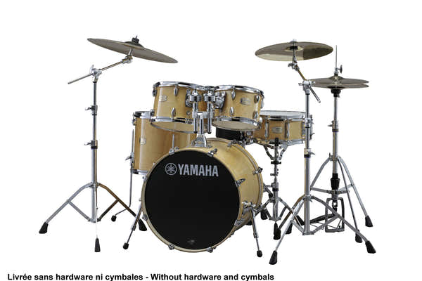 Yamaha STAGE CUSTOM BIRCH NATURAL WOOD + PACK HARDWARE HW780