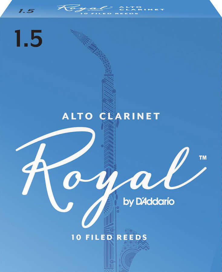 RDB1015 - RICO ROYAL ANCE CLARINETTO ALTO FORCE 1.5 BOX OF 10