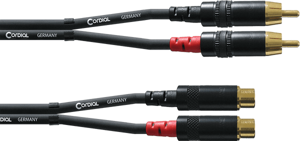 Cavo Audio RCA Maschio/Femmina 3 M