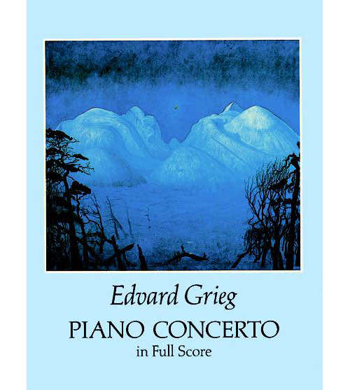 Grieg Edvard - Piano Concerto In Full Score - Orchestra