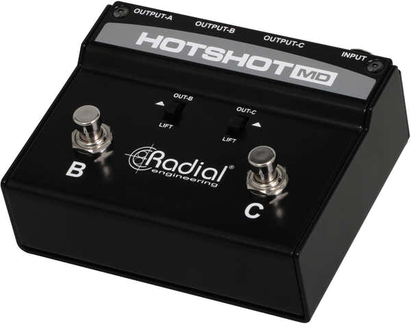 HOTSHOT-MD Commutatore microfonico con 3 uscite