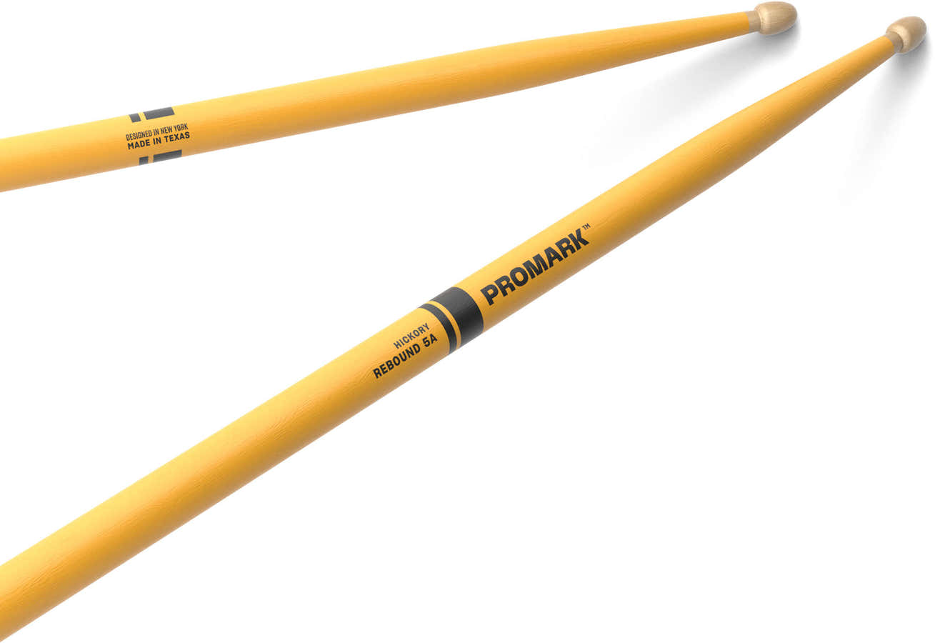 RBH565AW-YELLOW - Rebound 5A punta in legno a ghianda gialla