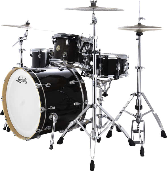 Ludwig Drums LCO5044BDIR - Continental Series 24"/ 4 pezzi - Nero satinato