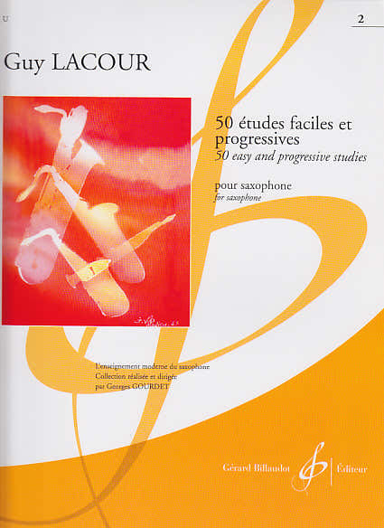 5 Studi facili per sassofono Vol.2 - Lacour