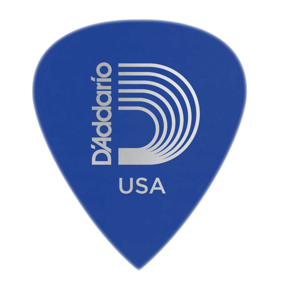6DBU5 Plettri 1MM Duralin Precision Medium Blu