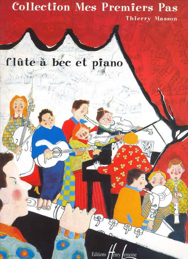 Masson - Mes Premiers Pas - Flauto Dolce Soprano e Pianoforte