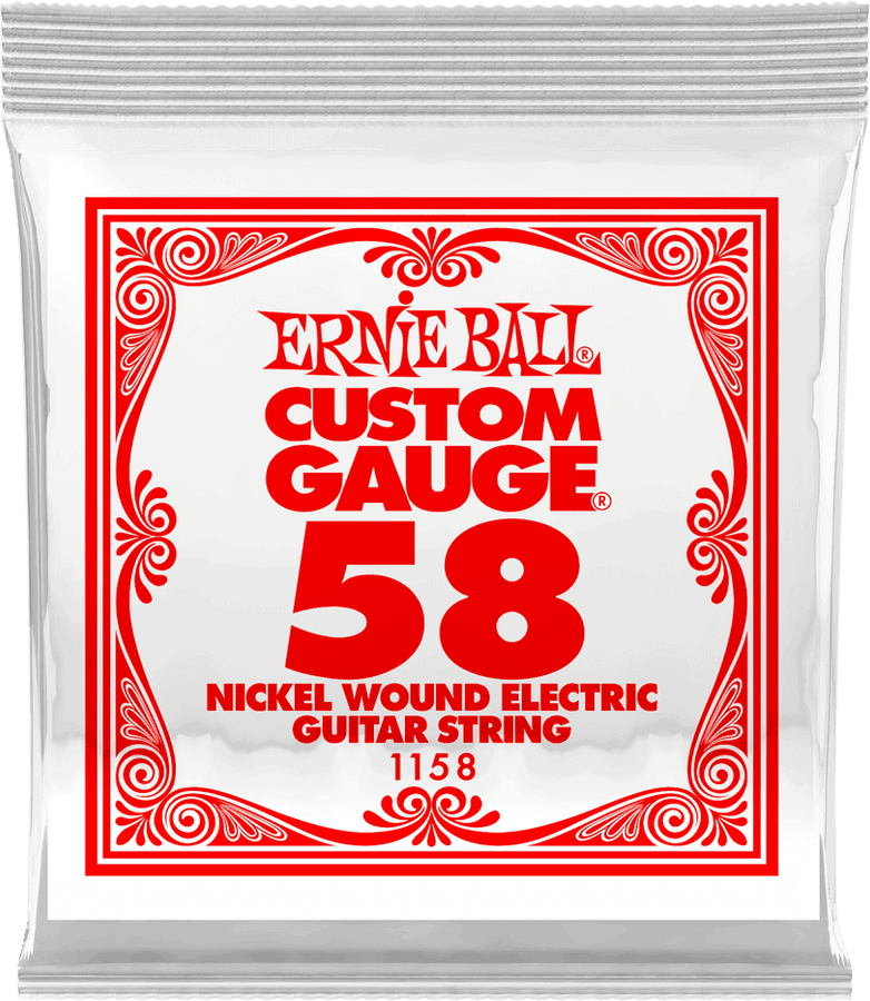.058 NICKEL WOUND ELECTRIC GUITAR STRINGS