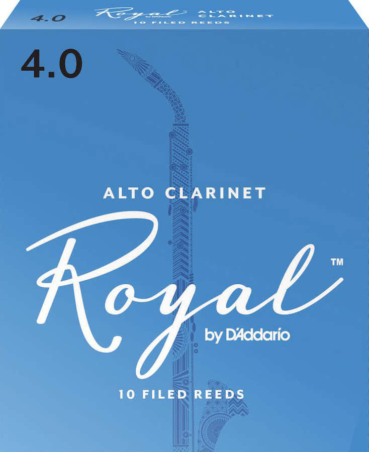 RDB1040 - RICO ROYAL ANCE CLARINETTO ALTO FORCE 4.0 BOX OF 10