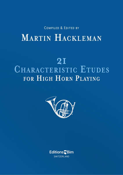 Hackleman M. - 21 Characteristic Etudes For High Horn Playing