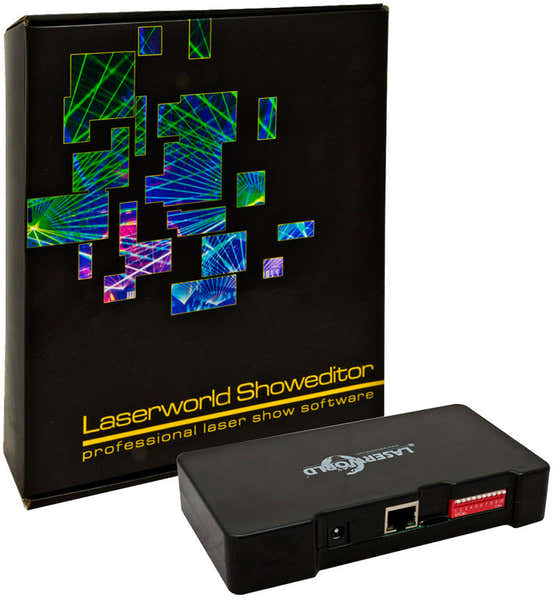 Laserworld Interfaccia ShowNET + ShowEDITOR
