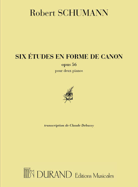 SCHUMANN - 6 ETUDES EN FORME DE CANON - OPUS 56 - PIANO