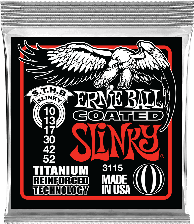 3115 Slinky rivestite Acuti sottili Bassi spessi 10-52