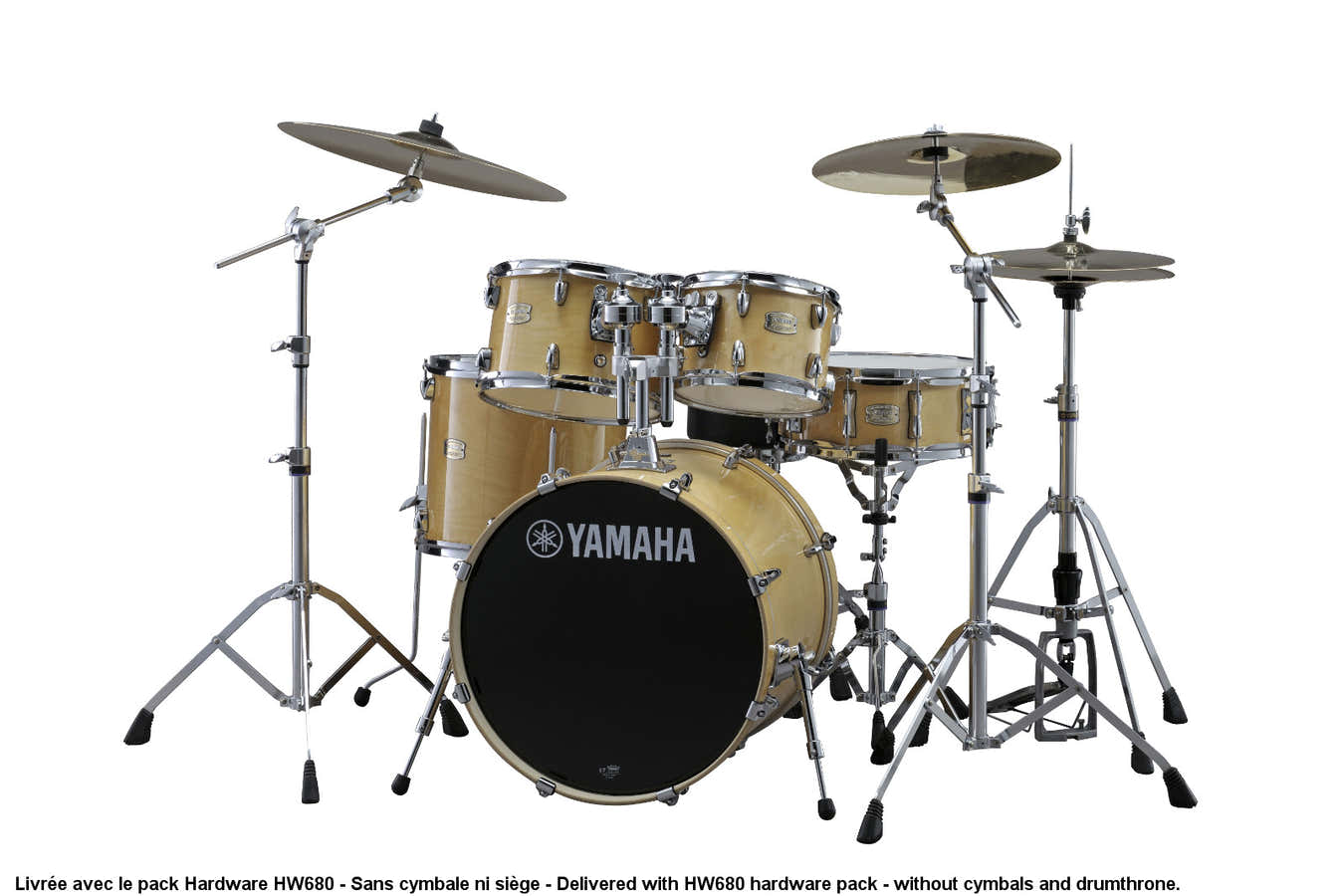 Stage Custom Birch Legno naturale + Pack hardware HW680W