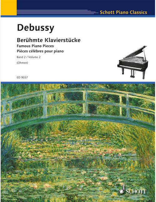 Debussy - Pièces Célèbres Pour Piano Vol. 2 - Pianoforte