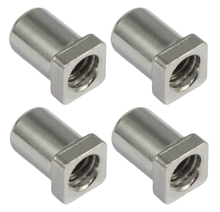 SN-SQ-12B - Camino 12mm Testa Quadrata - Ottone (X4)