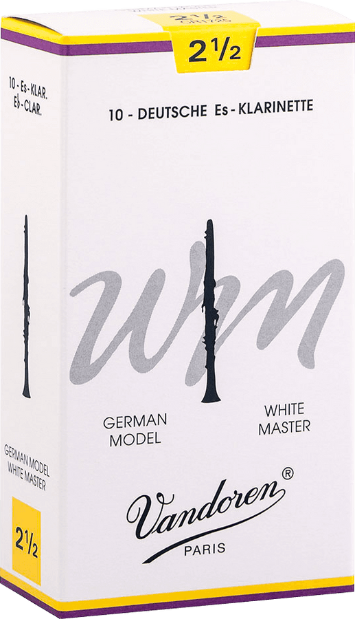 10 PALHETAS PARA CLARINETES W.MASTER No 2,5