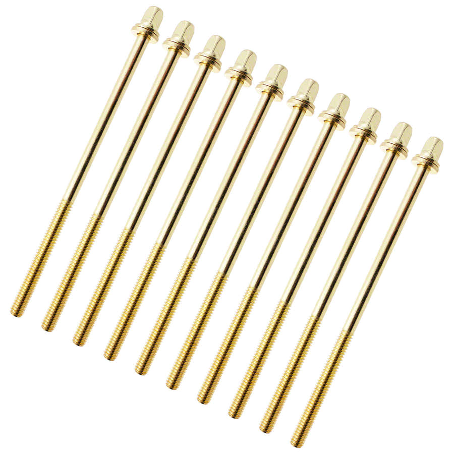 Tirante 110mm Dorato Con Rondella - Filettatura 7/32" (X10)