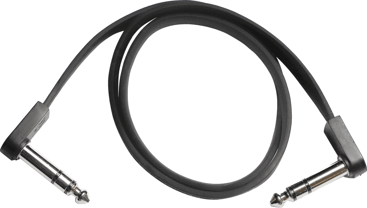 Cavo Patch Deluxe Angolato Stereo - 58 CM