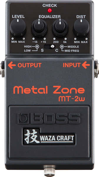 Boss MT-2W Metal Zone Waza Craft