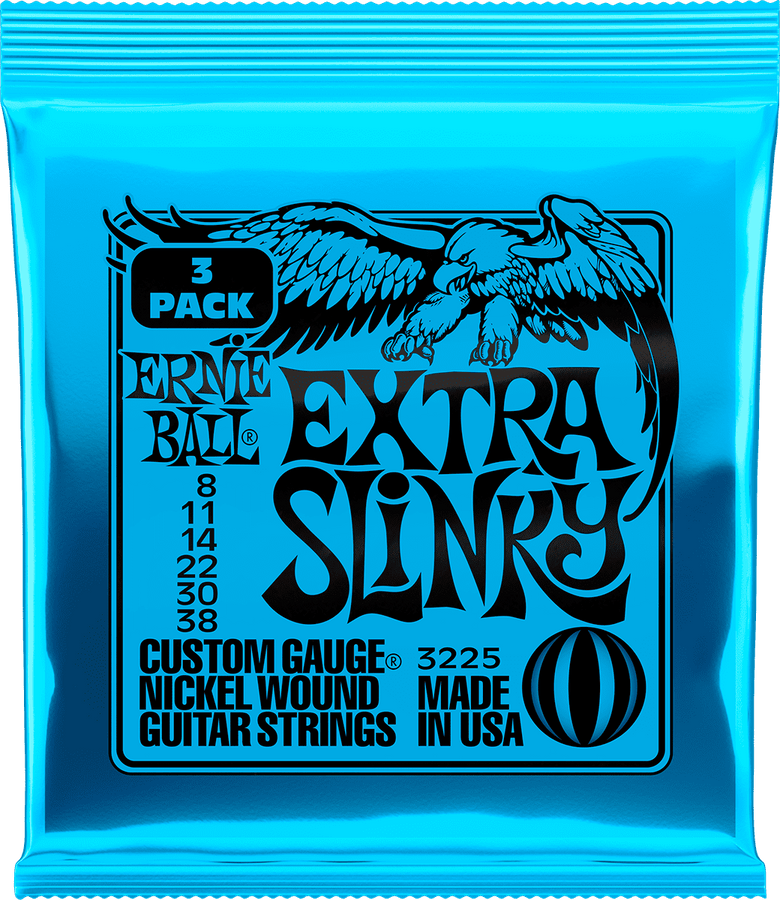 3225 Extra Slinky 8-38 Confezione da 3