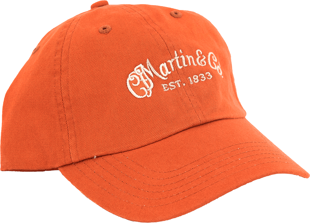 Cappellino arancione logo CF Martin