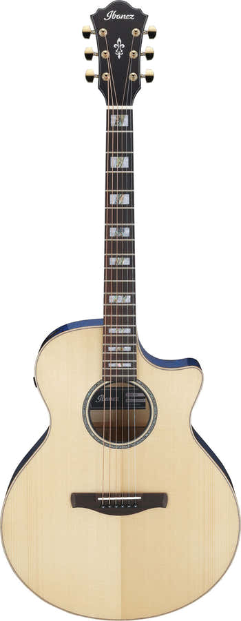 AE390-NTA Tavola naturale, cassa blu acquamarina