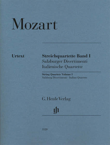 Moz W.A. - Quatuors A Cordes Vol.1 (Divertimenti De Salzbourg Quatuors Italiens)